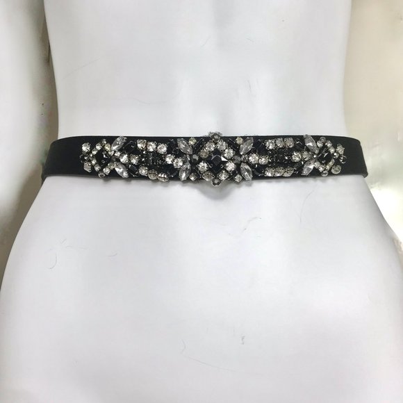 New Vince Camuto Crystal Embellished Belt main image 7